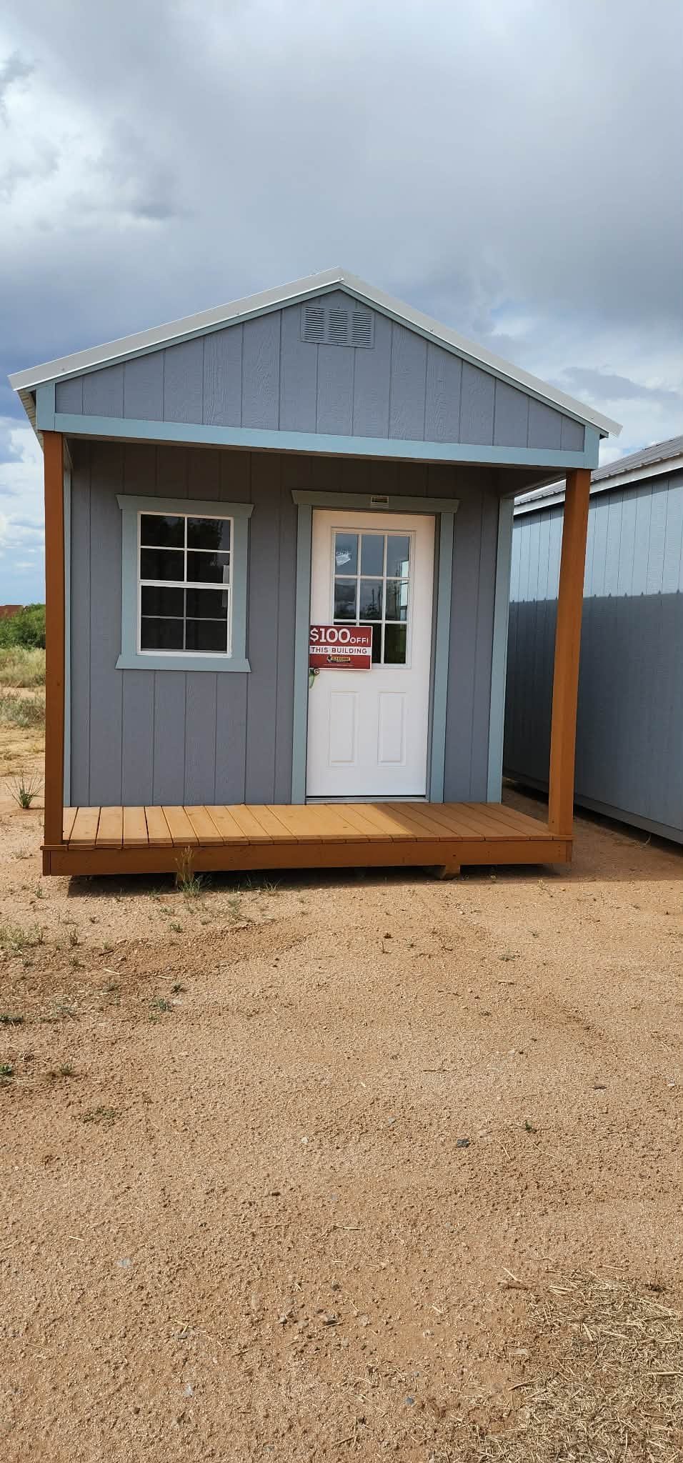 Premium outdoor storage shed