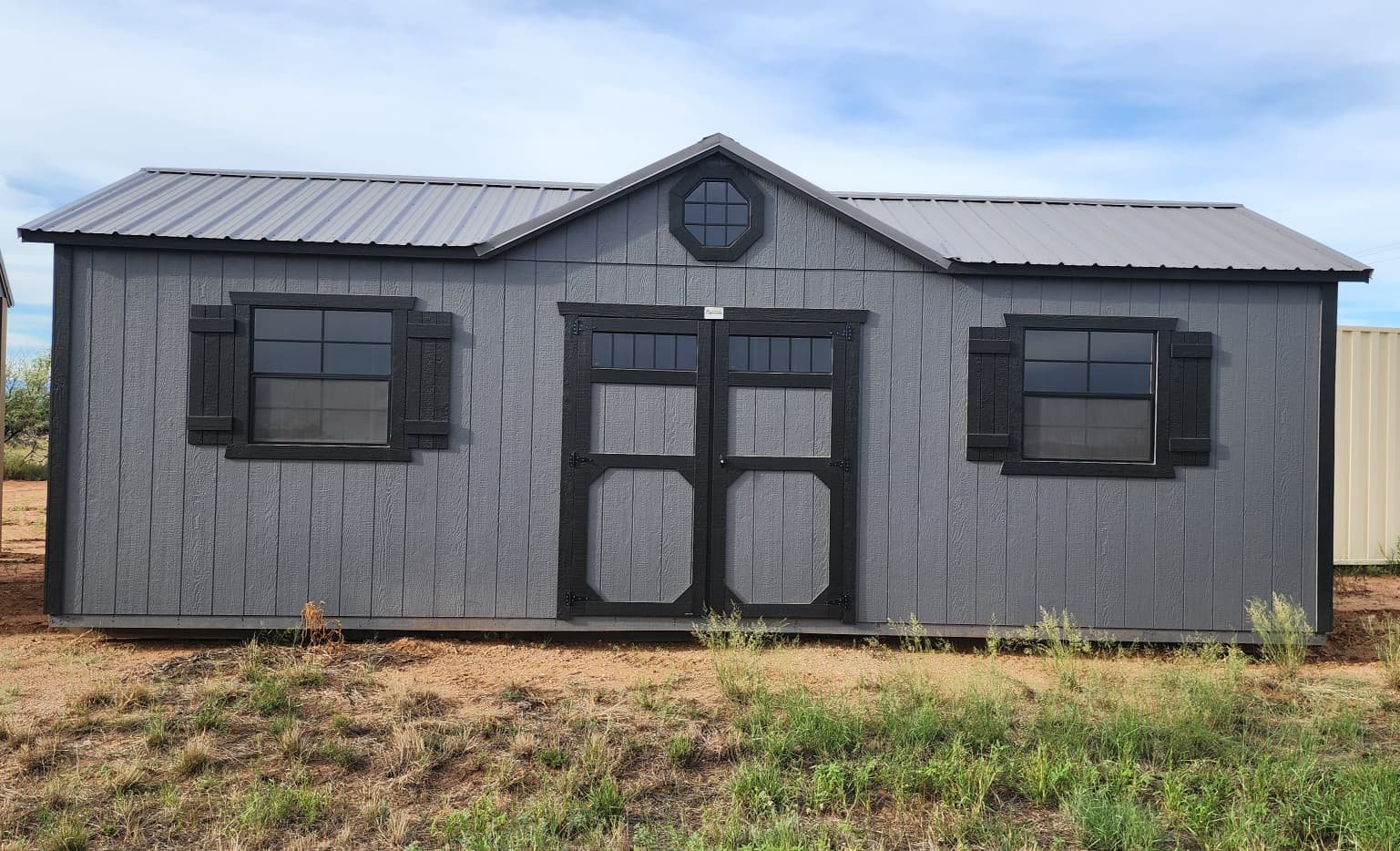 Premium outdoor storage shed